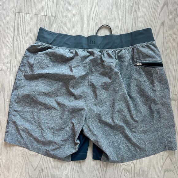 Lululemon men's shorts gray XL - Picture 2 of 4